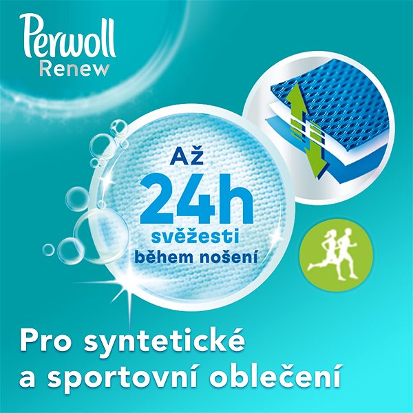 Prací gél PERWOLL Renew Sport & Refresh 1,98 l (36 praní) ...