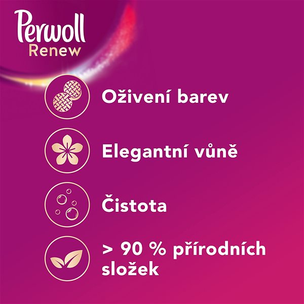 Prací gél PERWOLL Renew Blossom 1,98 l (36 praní) ...