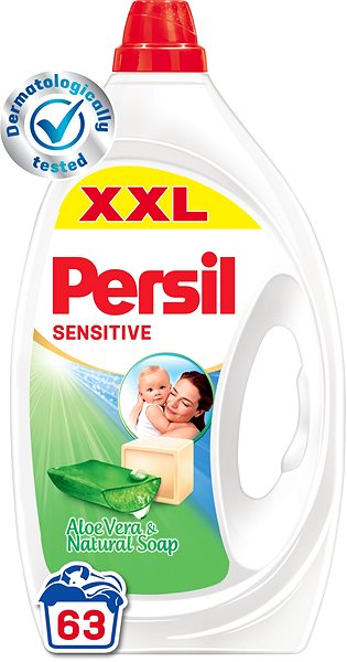 Mosógél PERSIL Sensitive érzékeny bőrre 2,835 l (63 mosás) ...