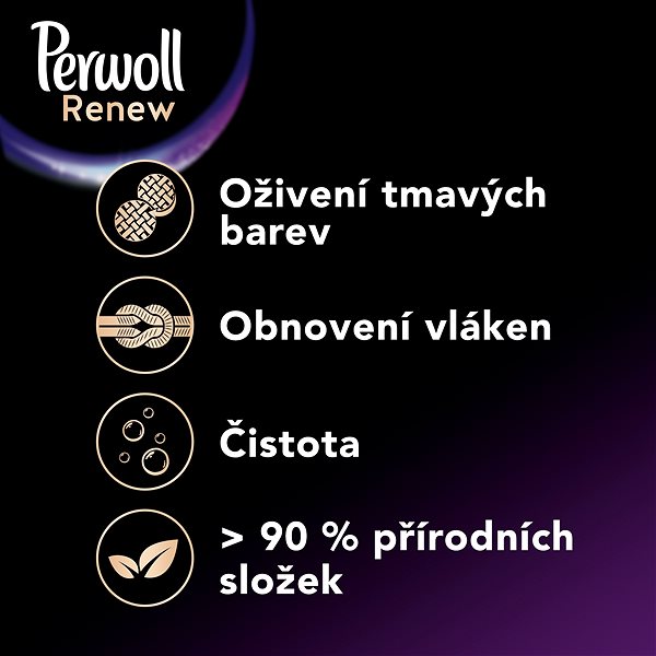 Prací gél PERWOLL Renew Black 3,74 l (68 praní) ...