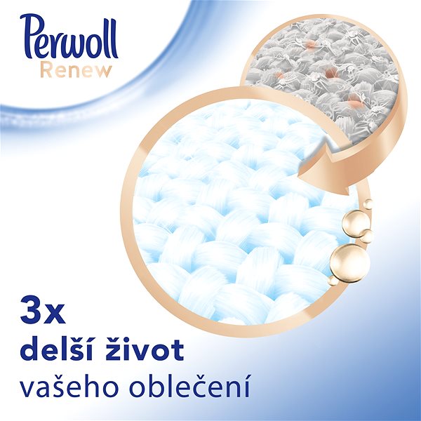 Prací gél PERWOLL Renew White 3,74 l (68 praní) ...