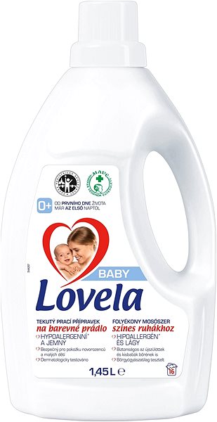 Mosógél LOVELA Baby Színes ruhához 1,45 l (16 mosás) ...