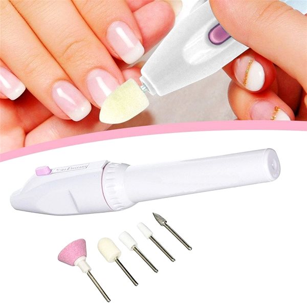 Popron Electric Manicure Set 5in1 .