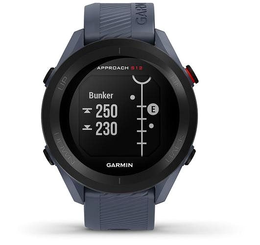 Smartwatch Garmin Approach S12 Granite Blue Screen