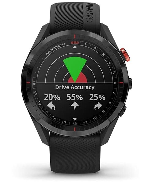 Smartwatch Garmin Approach S62 Black Bundle Screen