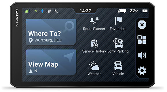 GPS navigácia Garmin dezl LGV720 .