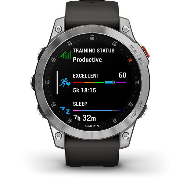 Smart Watch Garmin Epix Gen 2 Stainless Steel/Slate Band Screen