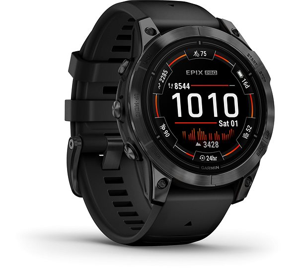 Smart Watch Garmin Epix Pro 47mm Slate Gray/Black Band ...