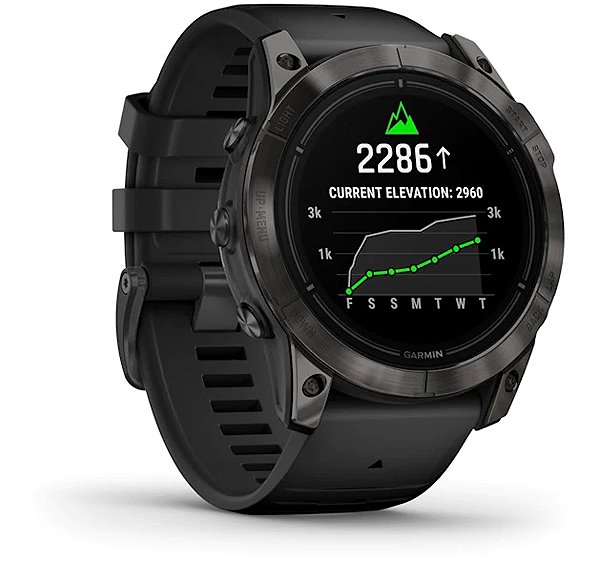 Smart Watch Garmin Epix Pro Gen 2 51mm Sapphire Carbon Gray DLC Titanium Black ...