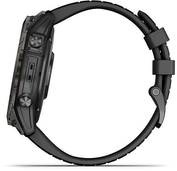 Smart Watch Garmin Epix Pro Gen 2 51mm Sapphire Carbon Gray DLC Titanium Black ...