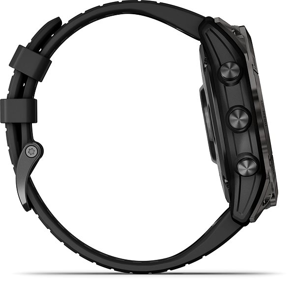 Smart Watch Garmin Fenix 7X Pro Solar Gray/Black Band ...
