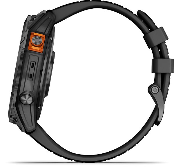 Smart Watch Garmin Fenix 7X Pro Solar Gray/Black Band ...