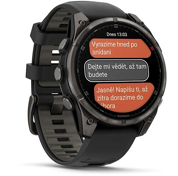 Smart Watch Garmin Fenix 8 Pro 47mm Sapphire Carbon Grey/Black ...