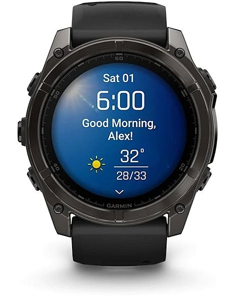 Smart Watch Garmin Fenix 8 51mm Sapphire Carbon grey ...