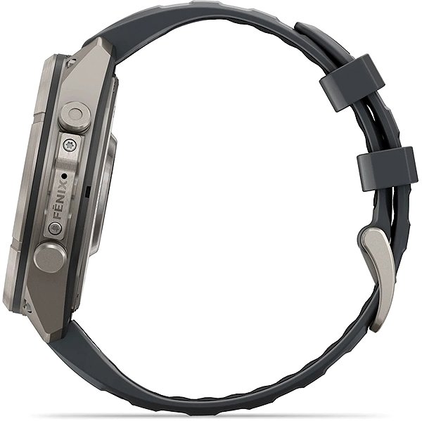 Smart Watch Garmin Fenix 9 Pro 47mm AMOLED Titanium Graphite/Black ...