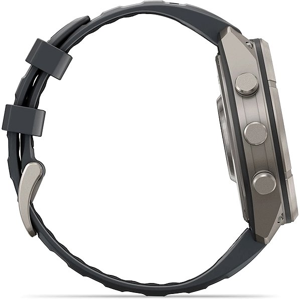 Smart Watch Garmin Fenix 9 Pro 47mm AMOLED Titanium Graphite/Black ...