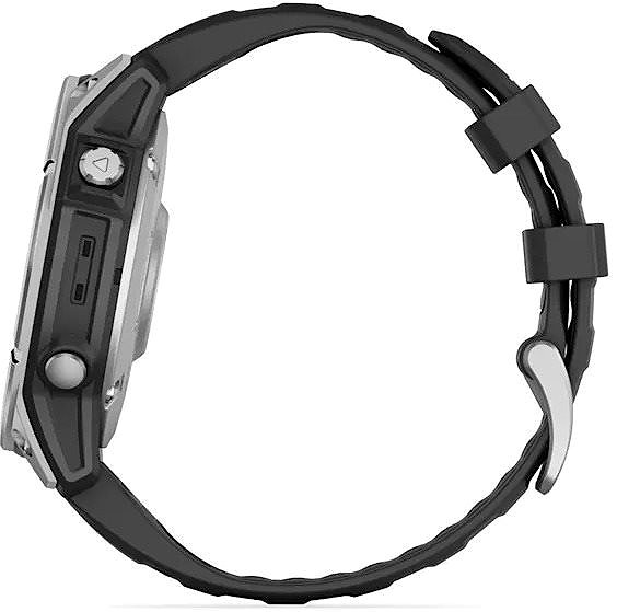Smart Watch Garmin Fenix E 47mm Stainless Steel/Graphite Band ...