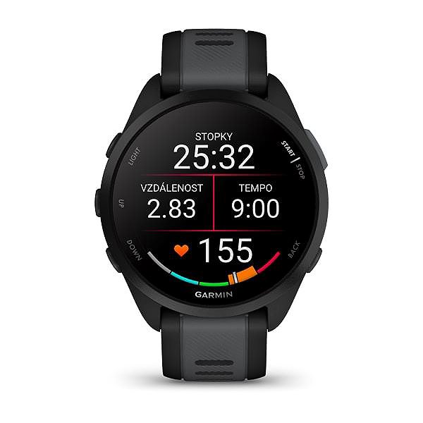 Smart Watch Garmin Forerunner 165 Black/Slate Grey ...