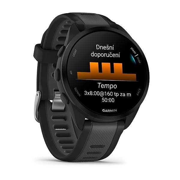 Smart Watch Garmin Forerunner 165 Black/Slate Grey ...
