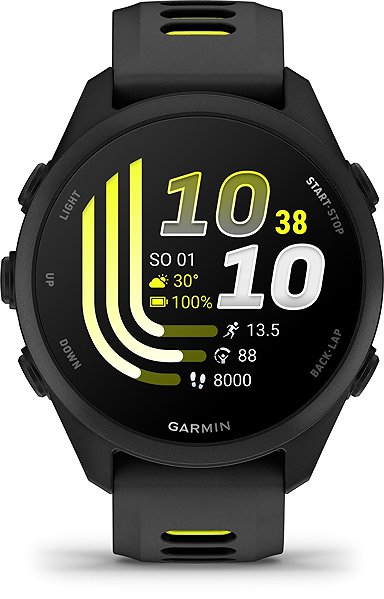 Smart Watch Garmin Forerunner 170 Black/Amp Yellow ...