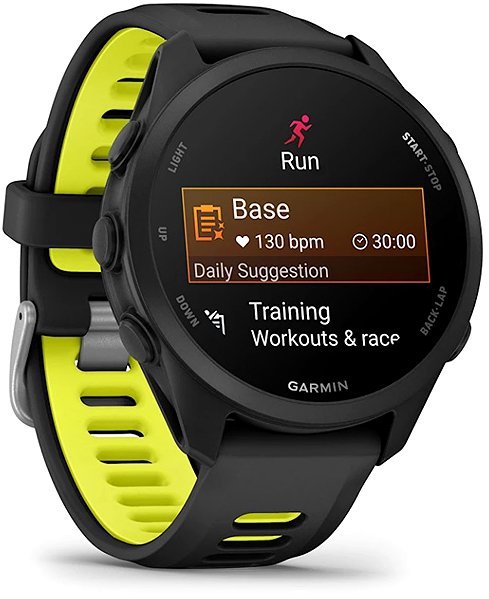 Smart Watch Garmin Forerunner 170 Music Black/Amp Yellow ...