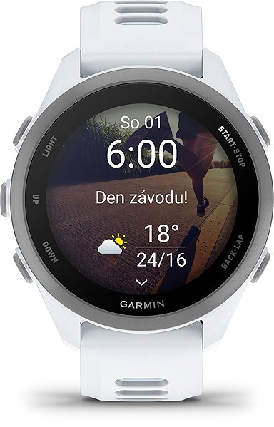Smart Watch Garmin Forerunner 170 Whitestone/Cloud Blue ...