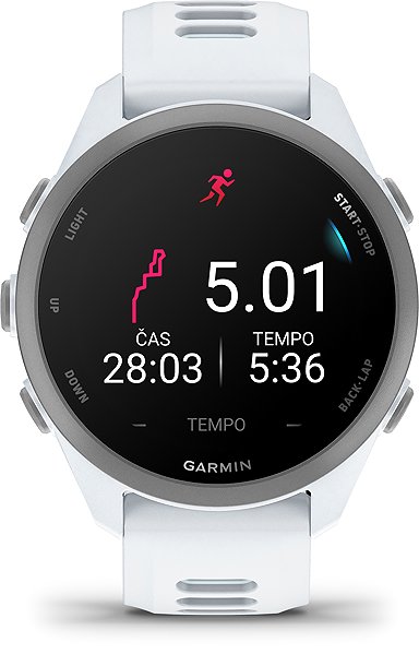 Smart Watch Garmin Forerunner 170 Whitestone/Cloud Blue ...