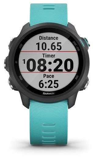 Smart hodinky Garmin Forerunner 245 Music Aqua Screen
