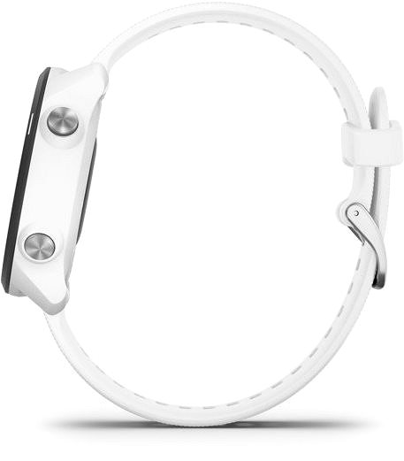 Smart Watch Garmin Forerunner 245 Music White Lateral view