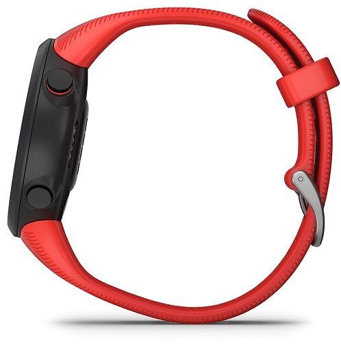 Smartwatch Garmin Forerunner 45 Lava Red Seitlicher Anblick