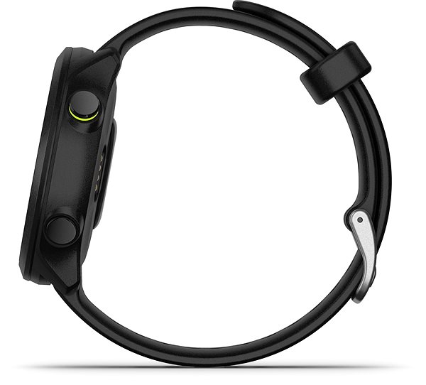 Smartwatch Garmin Forerunner 55 Black Seitlicher Anblick