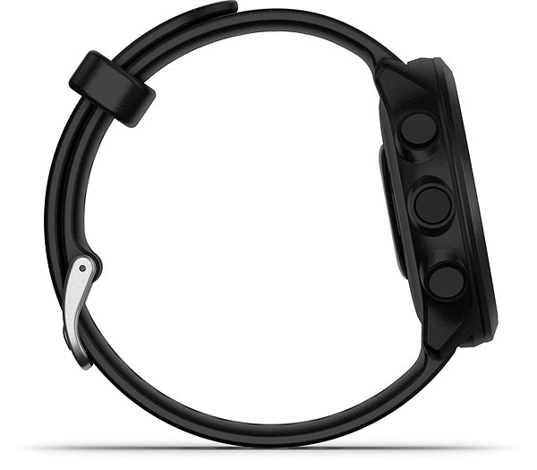 Smartwatch Garmin Forerunner 55 Black Seitlicher Anblick