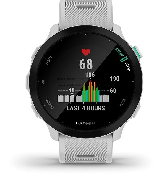 Smart Watch Garmin Forerunner 55 Whitestone Screen
