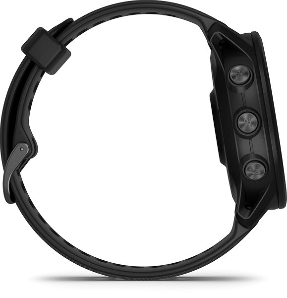 Smart Watch Garmin Forerunner 955 Solar Black Lateral view
