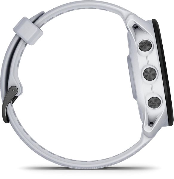 Smart Watch Garmin Forerunner 955 Solar Whitestone Lateral view