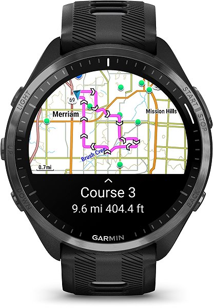 Smart Watch Garmin Forerunner 965 Black/Powder Grey ...