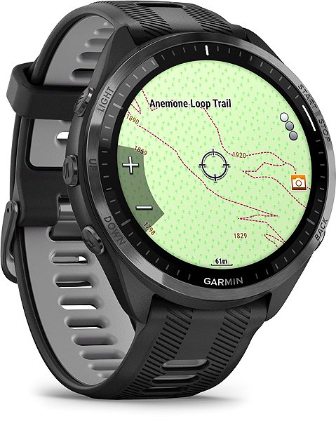 Smart Watch Garmin Forerunner 965 Black/Powder Grey ...