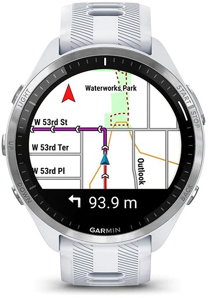 Smart Watch Garmin Forerunner 965 Whitestone/Powder Gray ...