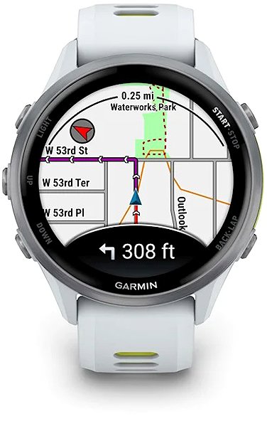 Smart Watch Garmin Forerunner 970 Whitestone ...