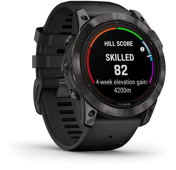 Smart Watch Garmin Fenix 7X Pro Sapphire Solar Carbon Gray DLC Titanium ...