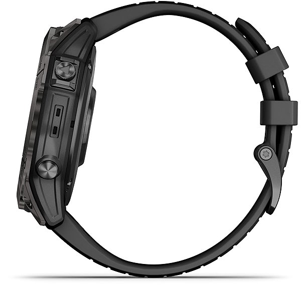 Smart Watch Garmin Fenix 7X Pro Sapphire Solar Carbon Gray DLC Titanium ...