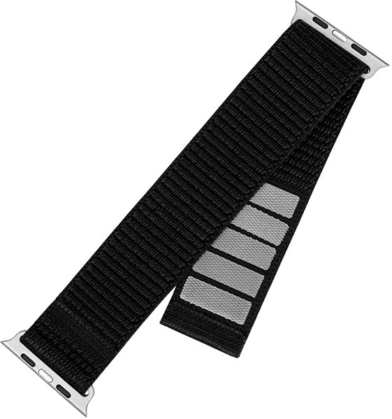 Řemínek FIXED Nylon Sporty Strap pro Apple Watch Ultra 49mm černý ...