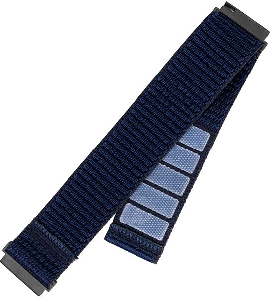 Remienok na hodinky FIXED Nylon Sporty Strap na Quick Release 22 mm tmavomodrý ...