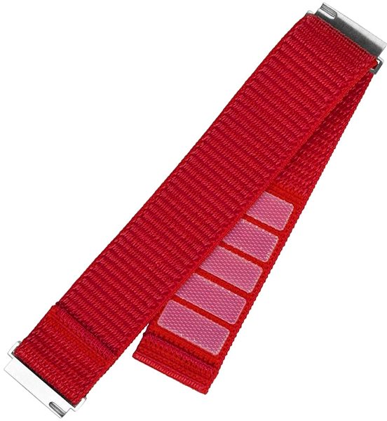 Armband FIXED Nylon Sporty Strap für Quick Release 22 mm rot ...