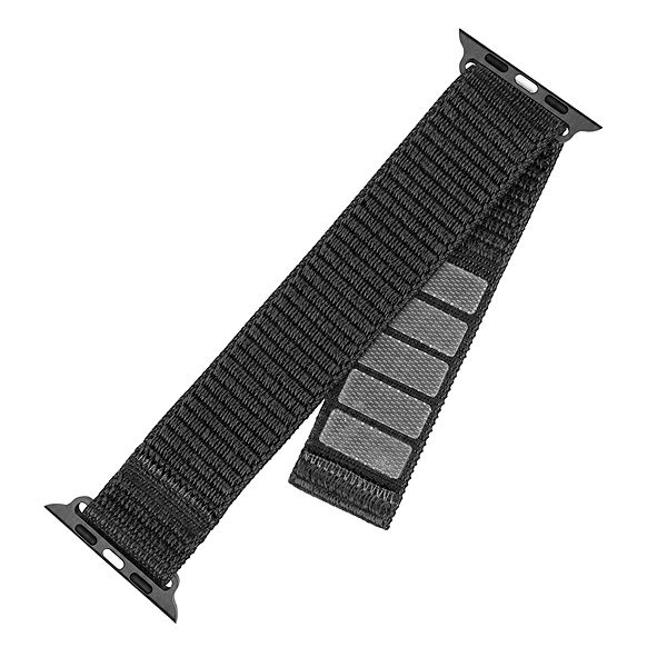 Armband FIXED Nylon Sporty Strap für die Apple Watch 42/44/45 mm, dunkelgrau ...