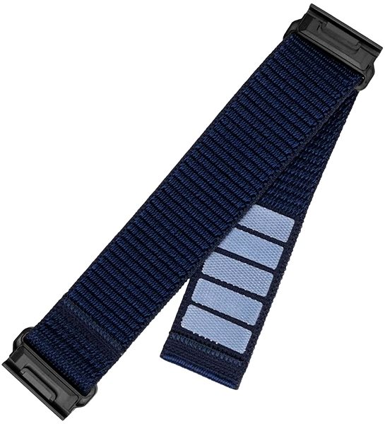 Armband FIXED Nylon Sporty Strap für die Garmin QuickFit 22 mm, dunkelblau ...