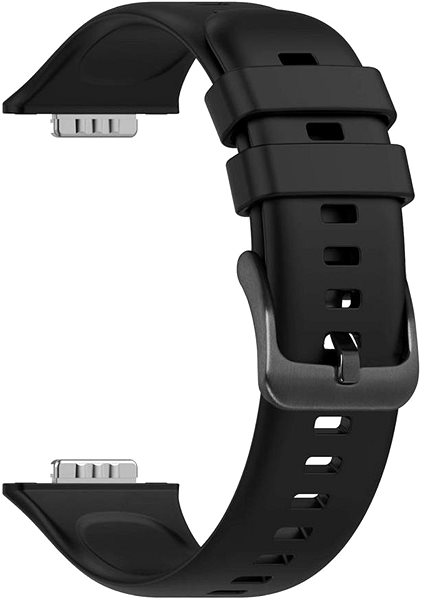 Řemínek FIXED Silicone Strap pro Huawei Watch FIT 3 černý ...