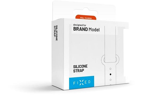 Řemínek FIXED Silicone Strap pro Huawei Watch FIT 3 černý ...