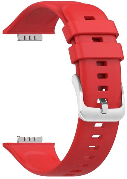 Armband FIXED Silicone Strap für das Huawei Watch FIT 3/4/5 rot ...