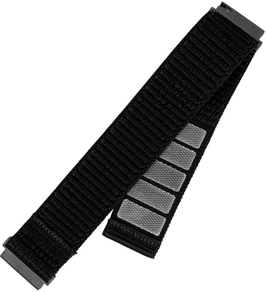 Armband FIXED Nylon Sporty Strap für Quick Release 20mm schwarz ...